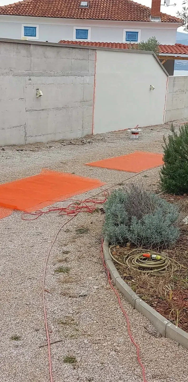 Pripremljena površina za daljnje građevinske radove